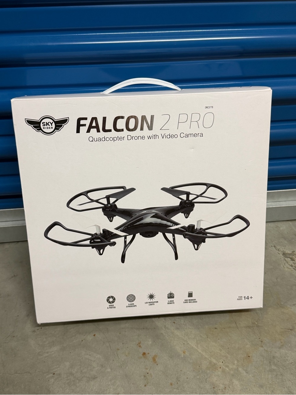 Sky Rider Falcon 2 Pro Quadcopter - Black
